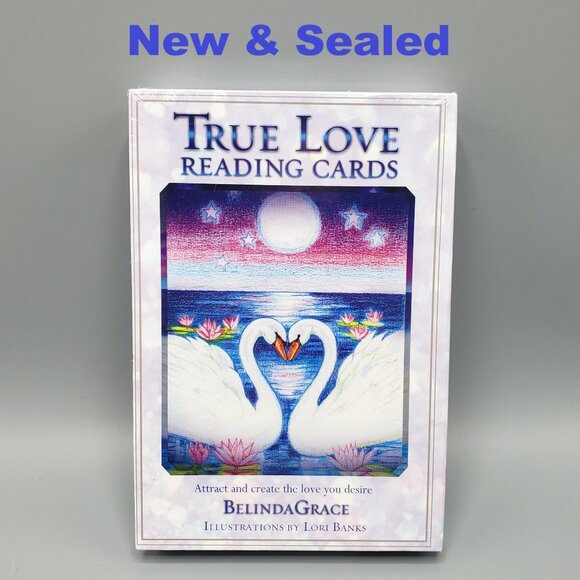 NEW True Love Reading Cards by Belinda Grace Illustrated by Lori Banks Guidebook - Picture 1 of 10